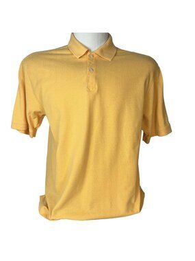 Callaway Golf Polo Shirt Mens Medium Orange Activewear Summer Casual